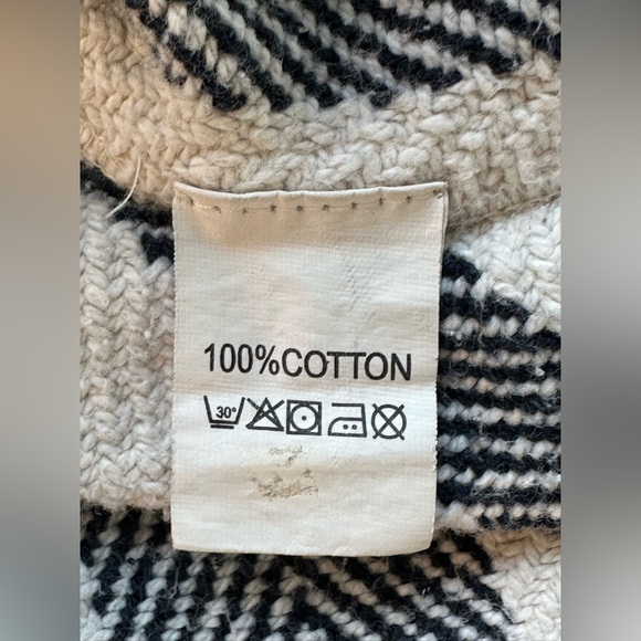 Unisex Beach LIFE Classic LADRFT BAJA Oversized Woven Pullover Hoodie Poncho S - Picture 5 of 5